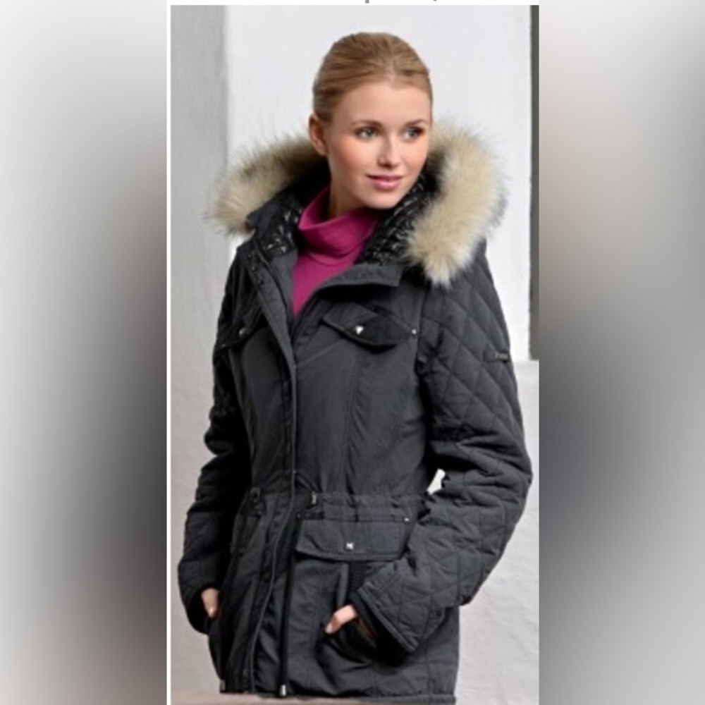 Pikeur Aika Quilted Equestrian Riding Parka Jacket
